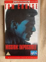 VHS Film Mission Impossible Tom Cruise