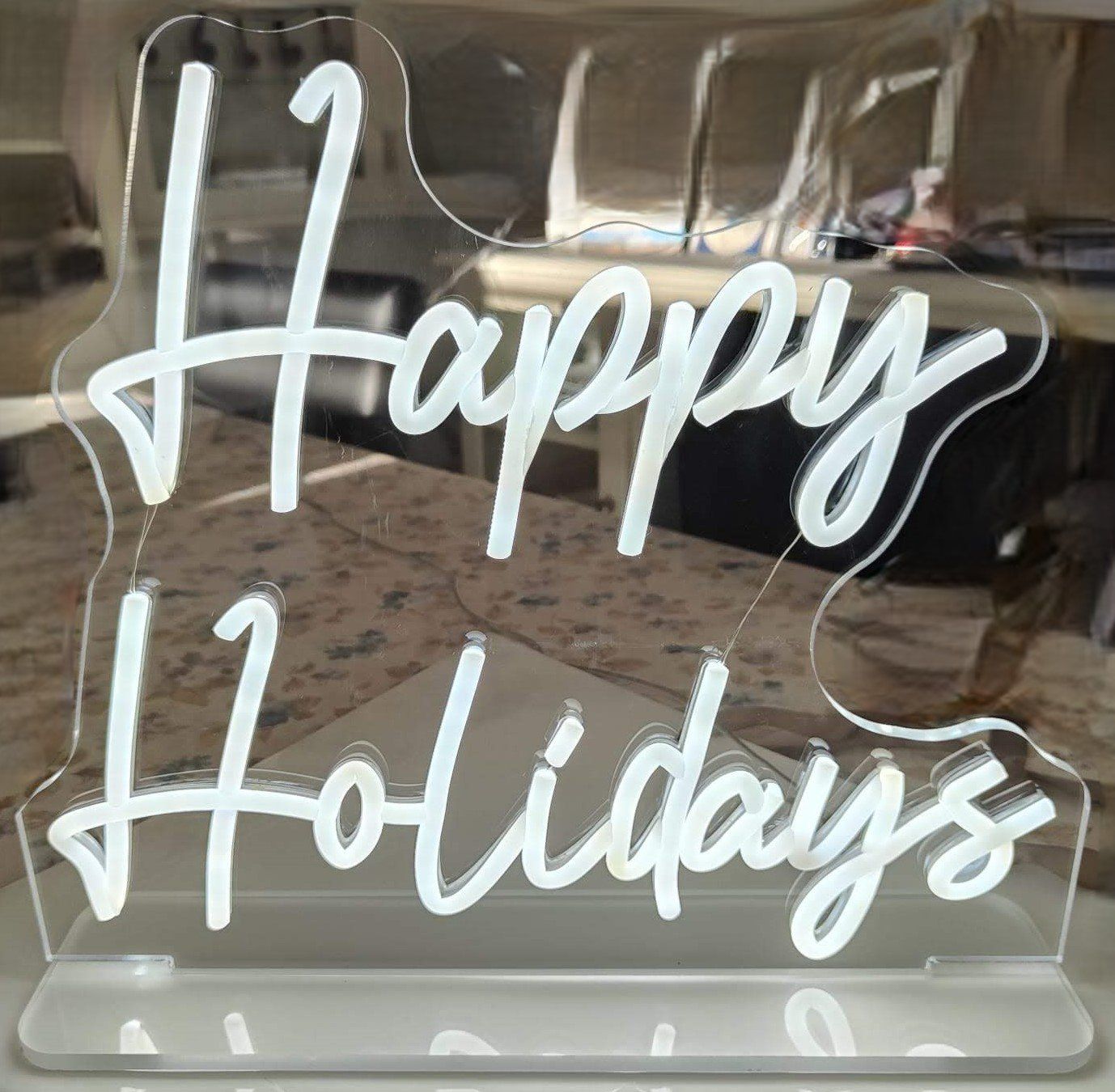 Tutte le decorazioni: HAPPY HOLIDAY - Neon Schild – Usato da Rancate venduto da Solo_cose_belle 1