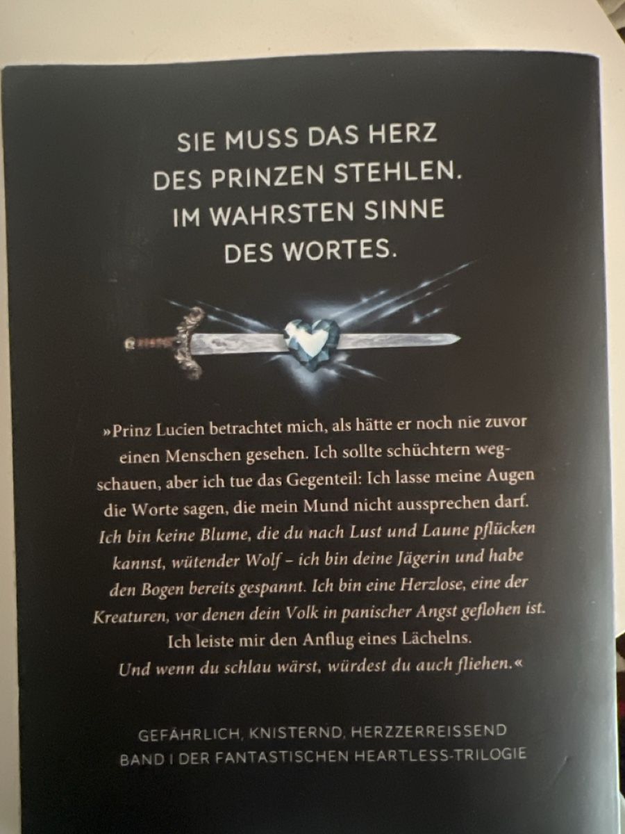 Livres: Heartless Buch – D'occasion à Ehrendingen par Cindy_rim 1