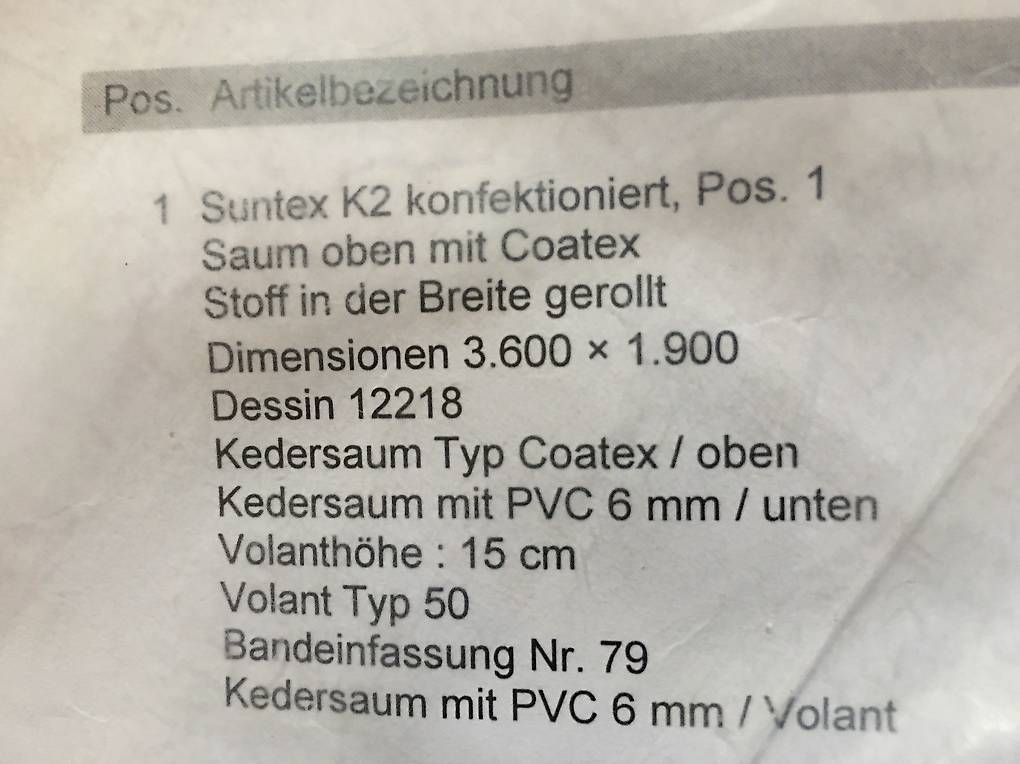Tessuti: Neu Srorenstoff – Usato da Horgen venduto da Rs25 2