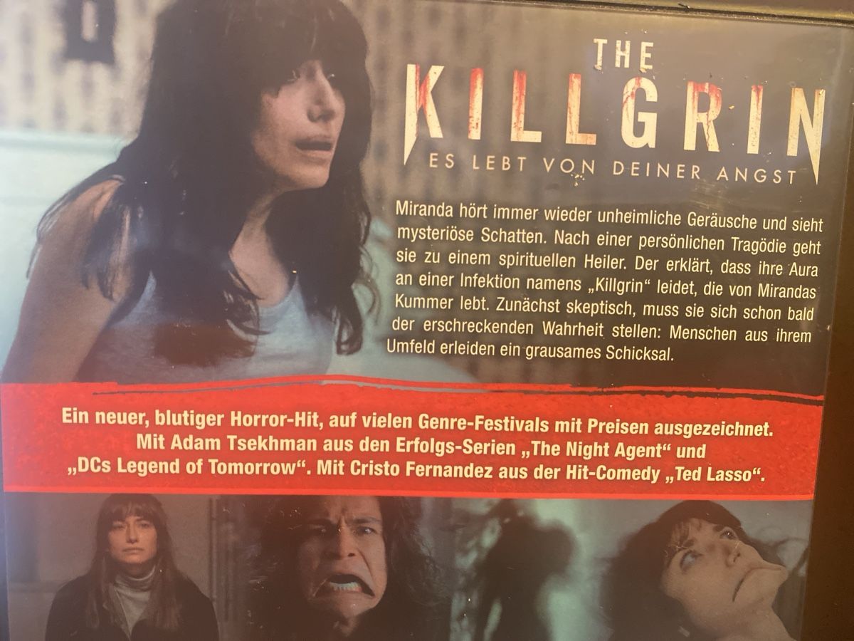 Tutti i DVDs: The KILLGRIN - es lebt von deiner Angst – Usato da Burg AG venduto da Lobo016 3