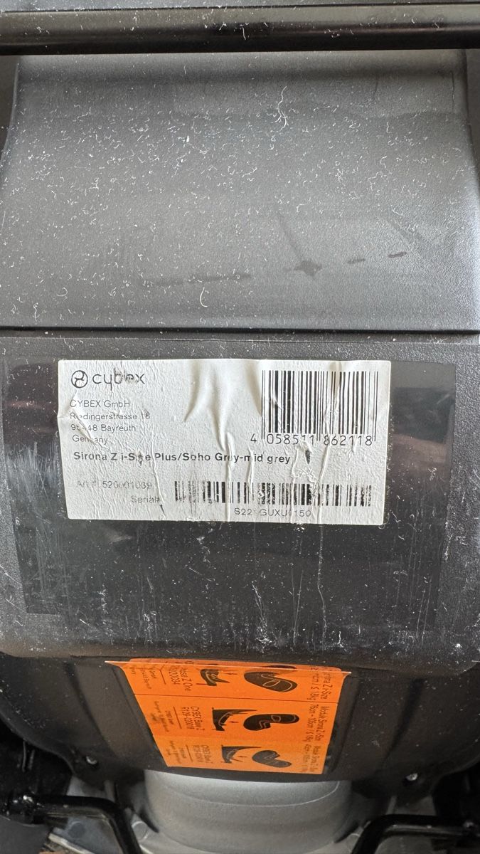 Cybex Auto-Kindersitze: Cybex Sirona i-Size Plus – Gebraucht aus Weisslingen von impek 1