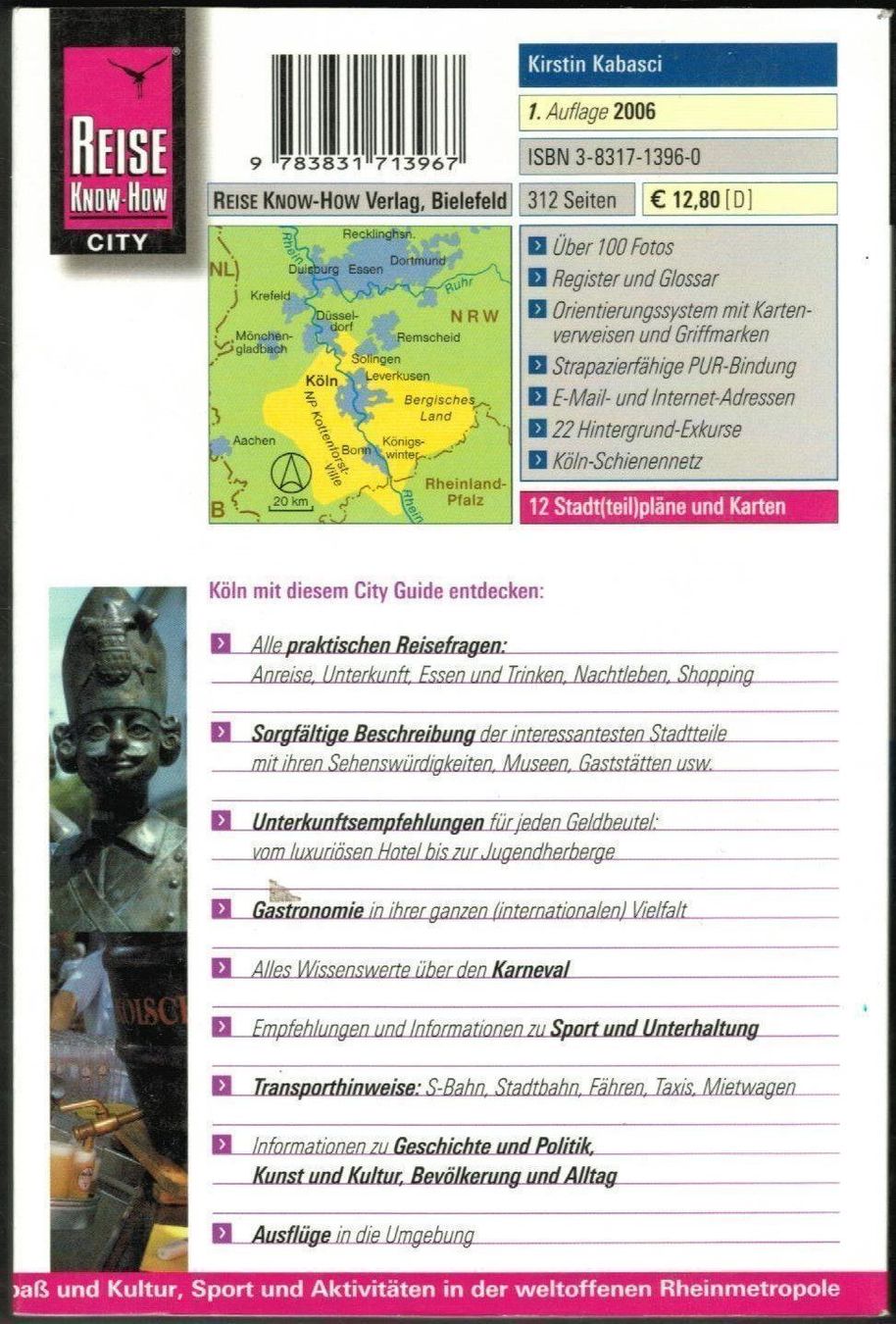 Libri: Reise Know-How Köln (2006) – Usato da Zürich venduto da Tolima194 1