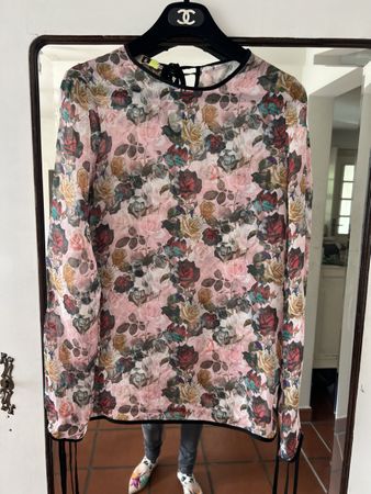 MSGM Bluse Seide XS