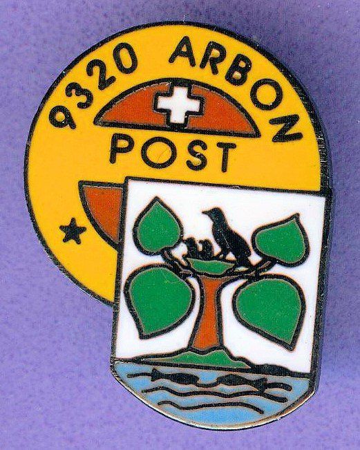 Plaquettes & Badges: PTT   Post  9320 ARBON – D'occasion à Winterthur par Sammleroase