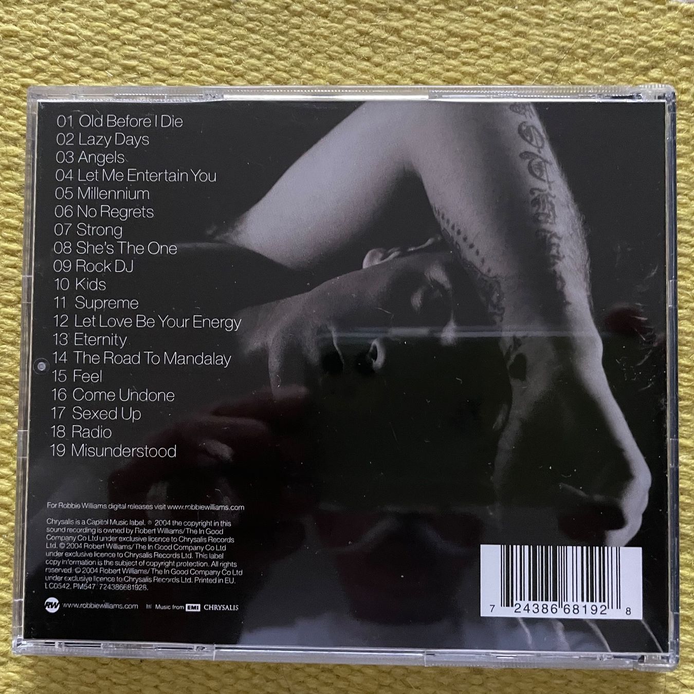 CD: ROBBIE WILLIAMS-GREATEST HITS – Usato da Rorschacherberg venduto da CD-Roli 1