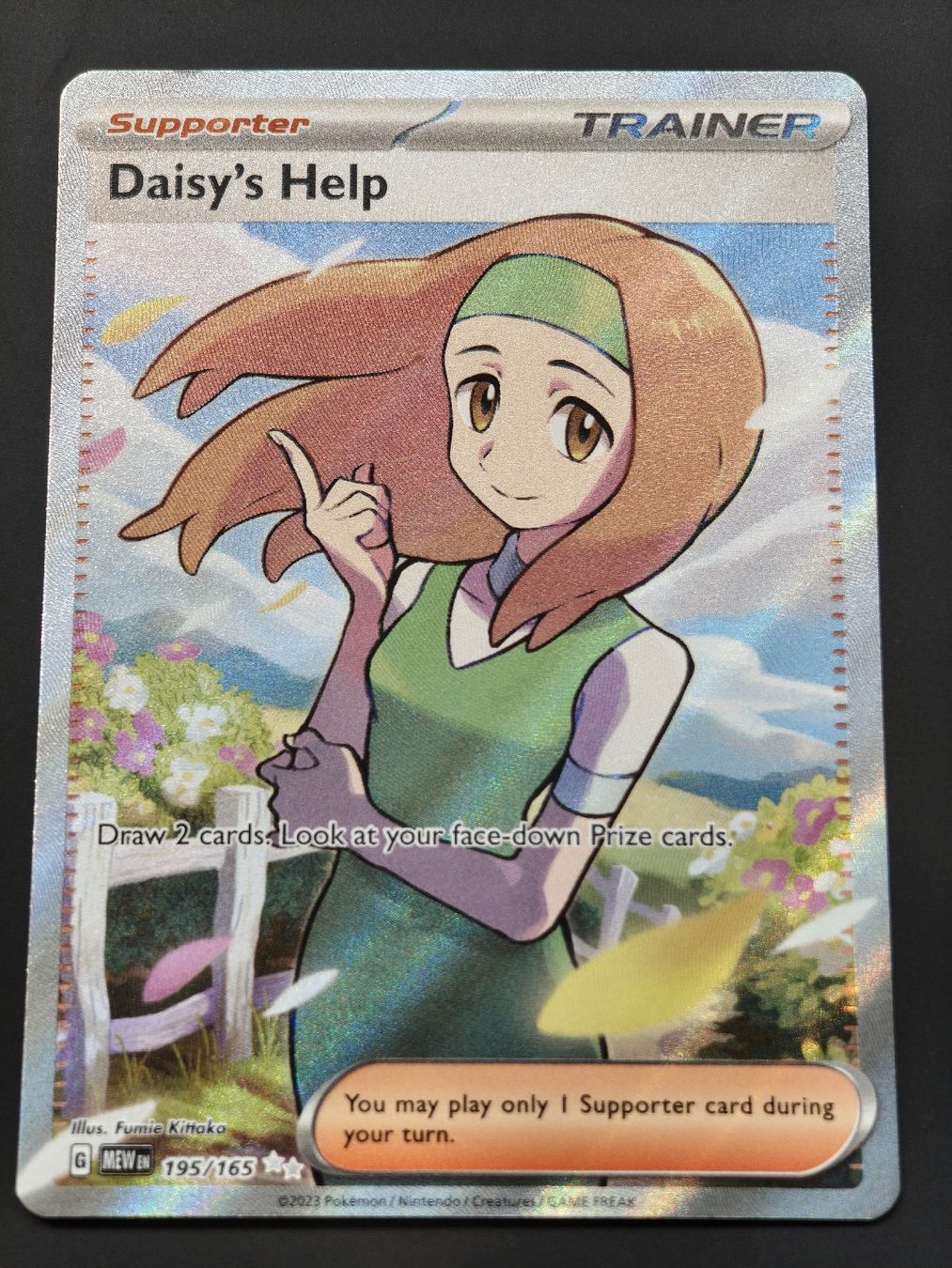Pokémon Carte collezionabili: Daisy's Help 195/165 EN – Nuovo (secondo la descrizione) da Therwil venduto da Cordachu_Trade