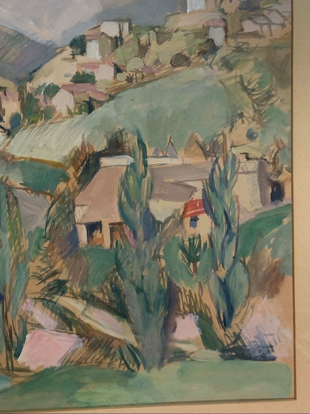 Dipinti: Sehr Alte Mischtechnik 1940 – Usato da Müllheim Dorf venduto da Othmar73 4