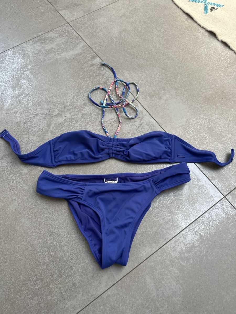 Roxy Maillots de bain & Bikinis: Roxy Bikini blau Gr. M – D'occasion à Wileroltigen par torro11
