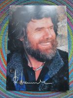 REINHOLD MESSNER BERGSTEIGER AUTOGRAMM