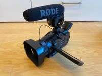 Sony FDR-AX100 Filmkamera mit viel Zubehör