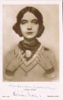 Lilian Gish 1893-1993 Autogramm signiert Vintage Foto 9x14cm