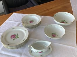 Fürstenberg "Rote Rose" Essservice