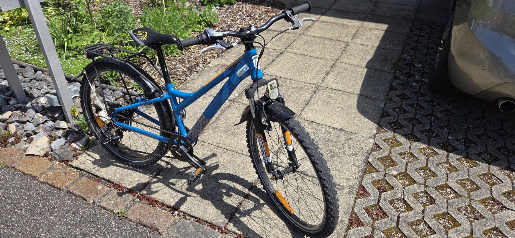 Biciclette: Kinderfahrad blau Grösse 24 – Usato da Diegten venduto da ruz_82rp