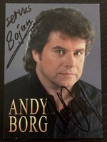 Andy Borg Autogrammkarte - Seltenes Sammlerstück signiert!