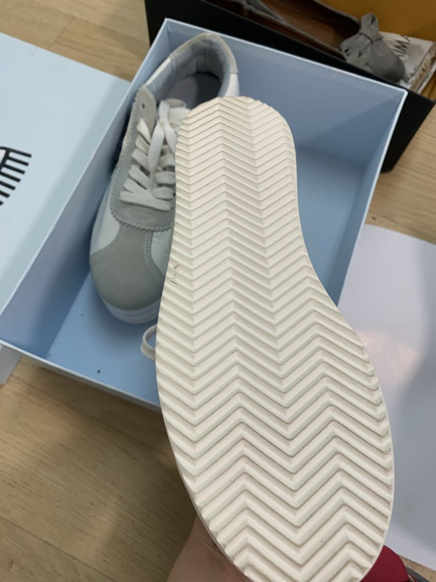 Scarpe da donna: Sneakers white grey size 36/37platform sole new – Nuovo (secondo la descrizione) da Kilchberg ZH venduto da RebeccaPhil 2