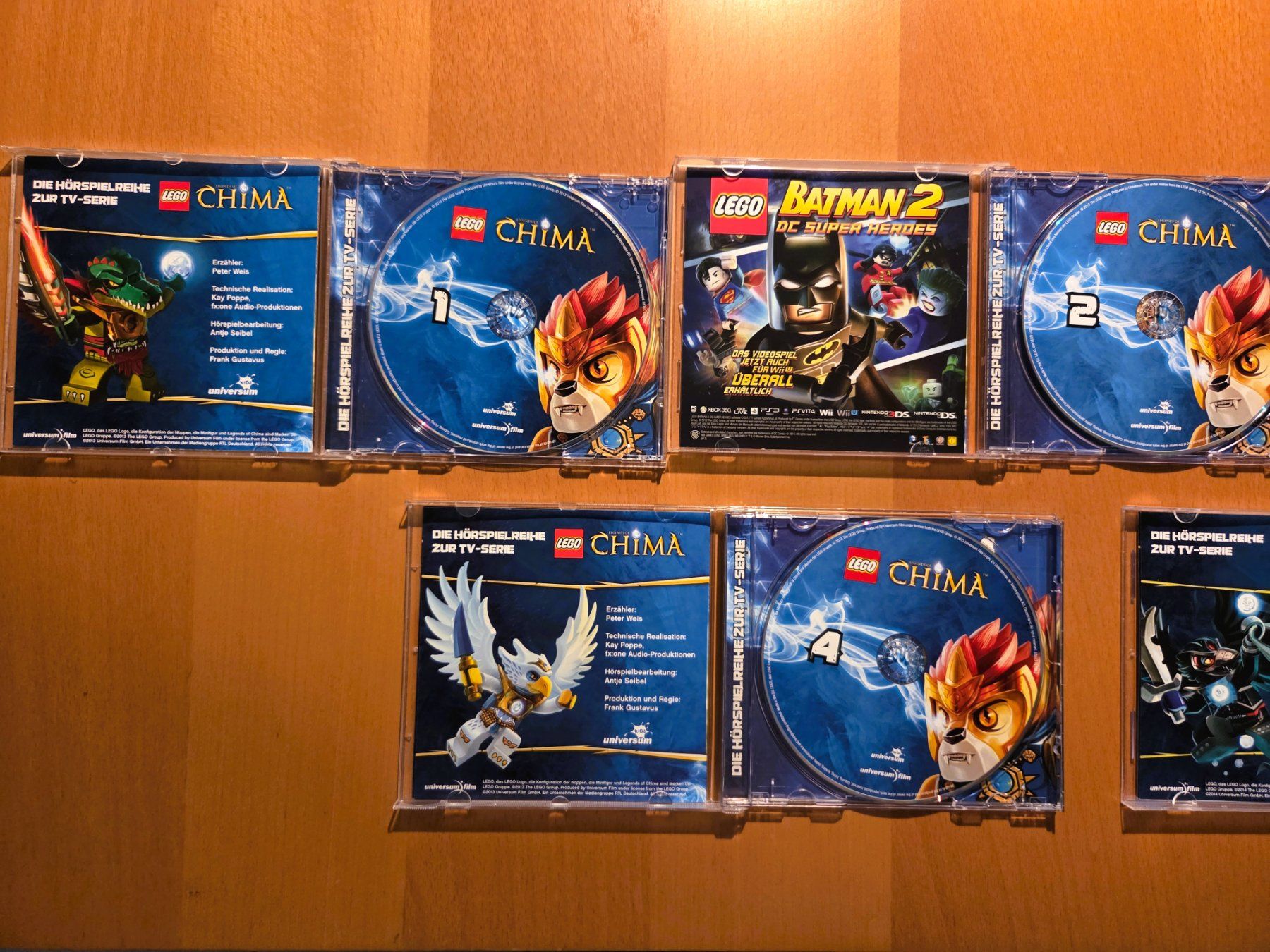 Lego Giocattoli: 5x CHIMA LEGO CD – Usato da Brüttisellen venduto da Nighttrain 2