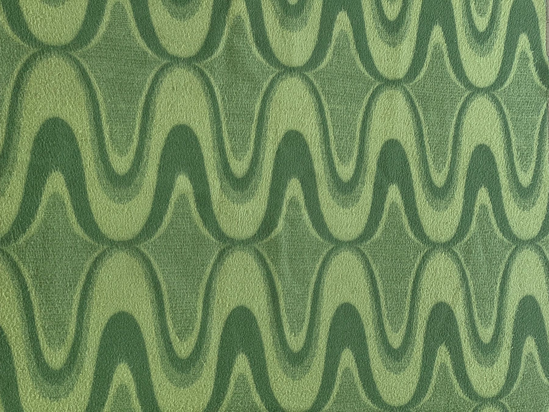 Decken: Coole 1970er Jahre Decke – Gebraucht aus hittnau von Kunstkopf 1