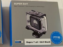 GoPro Super Suit Schutz + Dive Housing Hero 7/6/5 neu