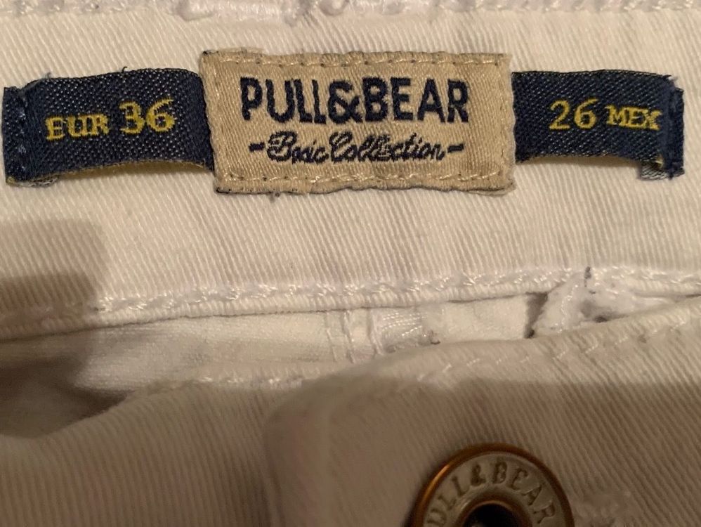 Jeans: Pull&Bear weisse Jeans W25 L30 – Gebraucht aus Aarau von REVIVI 1