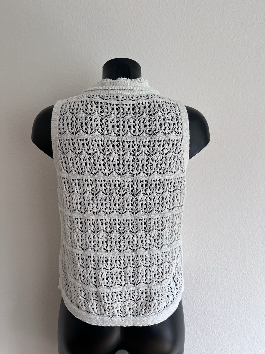 Gilets: Strickweste Weiss Gr S – D'occasion à Baden par Didi_sunshine 1