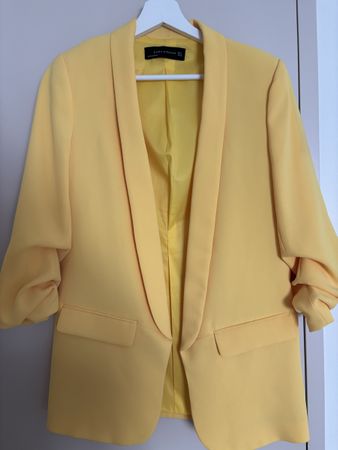 Zara Blazer Gelb Grösse S, Sommer-Blazer
