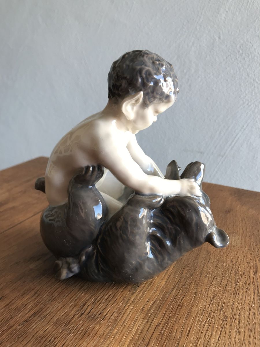 Royal Copenhagen Figuren: Faune sur Ours en porcelaine – Gebraucht aus Villeneuve VD von sim_q5hp 3