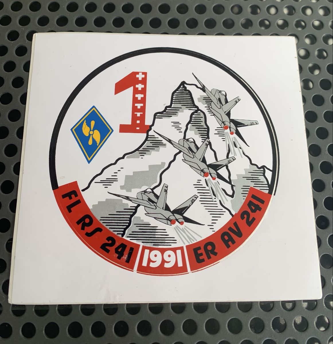 Sticker: Aufkleber Fl RS / ER AV 241  – Usato da Esslingen venduto da Gargamel011