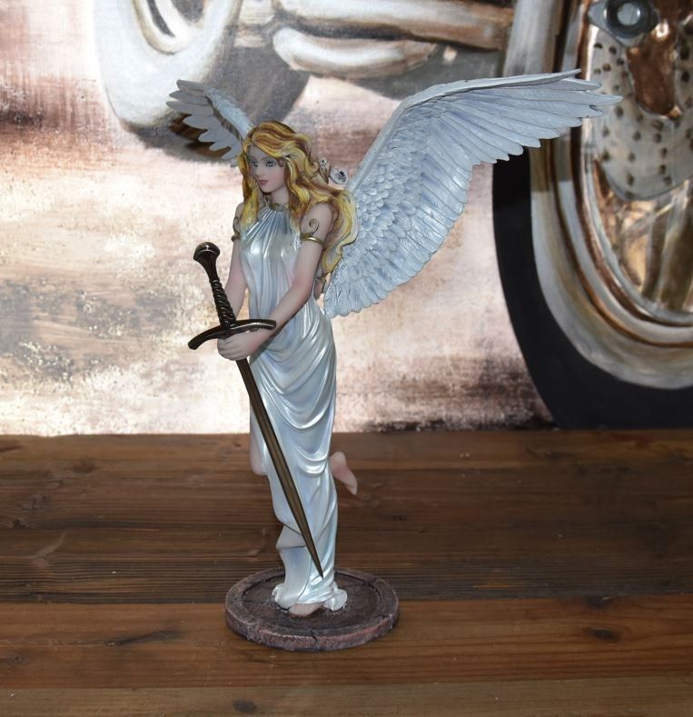 Statuette: Engel Azrael mit Brieföffner – Nuovo e nell'imballaggio originale da Menziken venduto da _Goldis_ 5