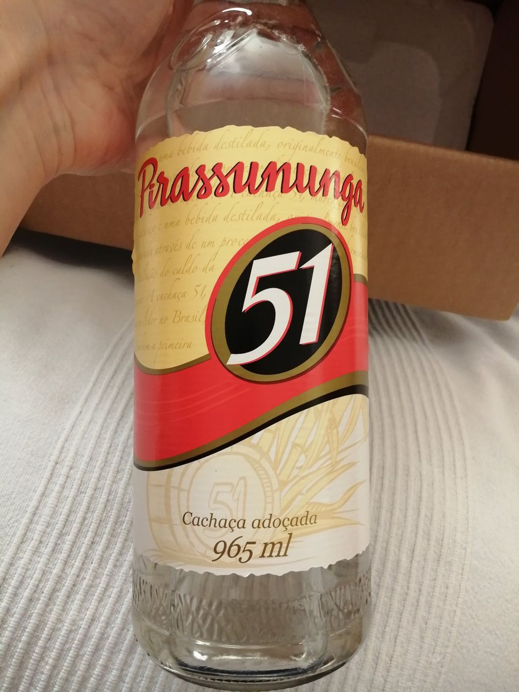 Spirituosen: 1 Flasche Cachaça – Gebraucht aus Windisch von mer_6cjk