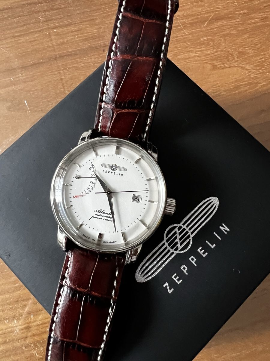 Zeppelin Orologi: Zeppelin Atlantis Automatic Power Reserve – Herrenuh – Usato da Niederwangen BE venduto da KFI