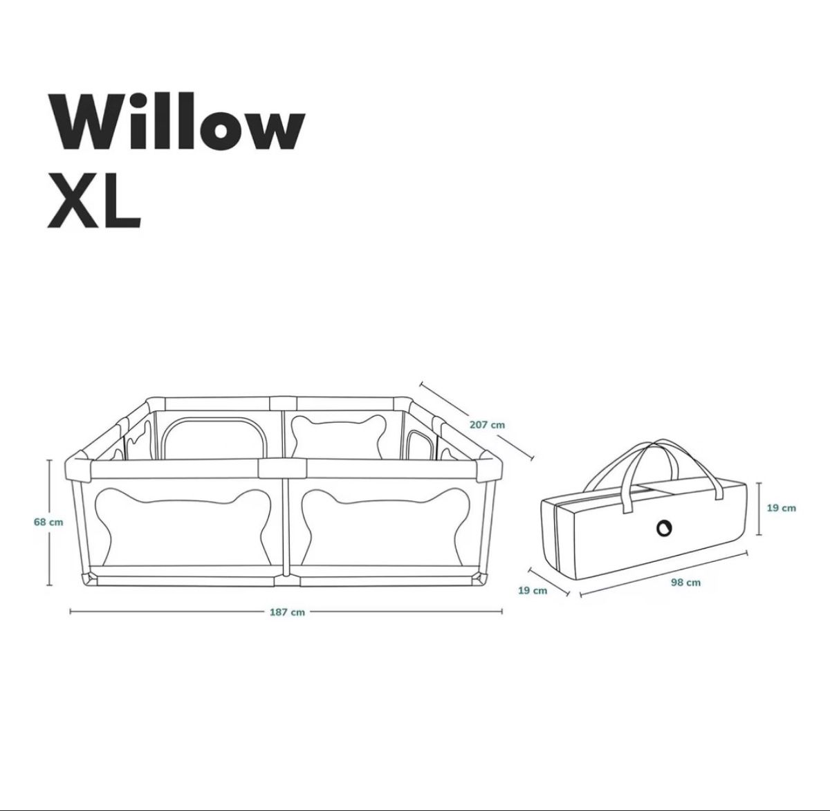 Lionelo Parcs & barrières de sécurité: Lionelo Willow XL Laufgitter – D'occasion à Uster par Luna.R