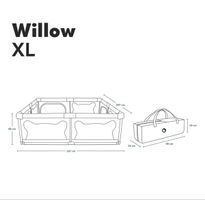 Lionelo Willow XL Laufgitter