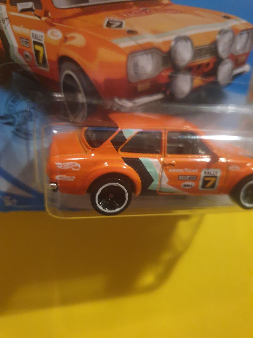 Hot Wheels Modellini d'auto: Hot Wheels '70 FORD ESCORT RS1600 – Nuovo e nell'imballaggio originale da Oftringen venduto da Rotor 4