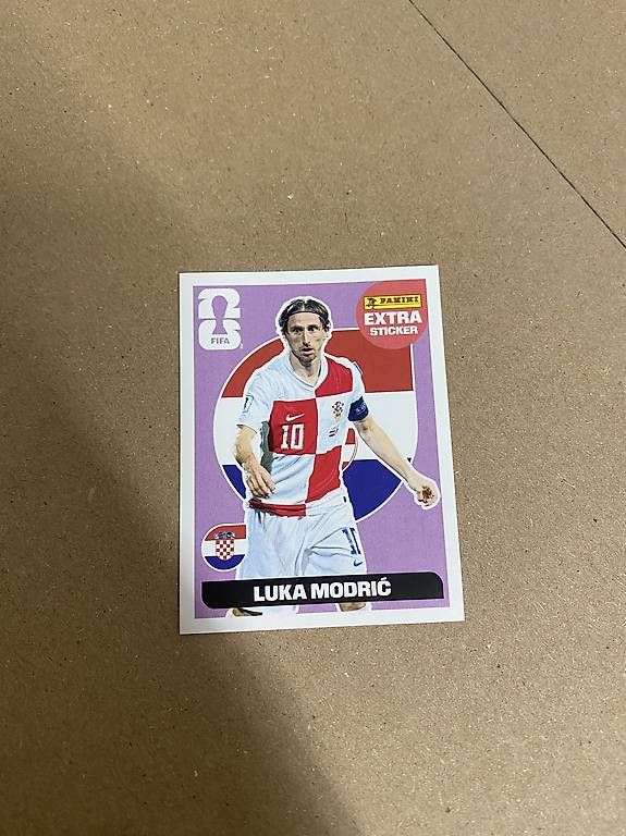 Panini Carte collezionabili: Panini Luka Modric Extra Sticker – Usato da Effretikon venduto da PascalR94