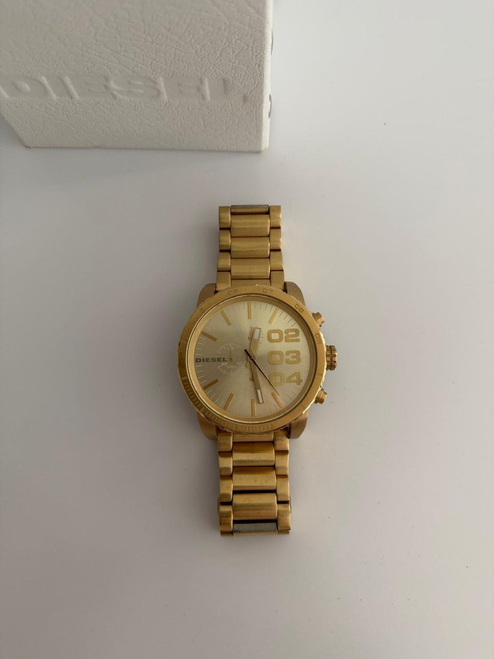 Diesel Armbänder & -reifen: Diesel Herrenuhr Gold – Gebraucht aus Zürich von oezkan57 2