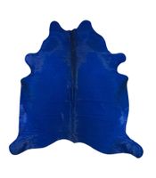 echtes Kuhfell Teppich Blu