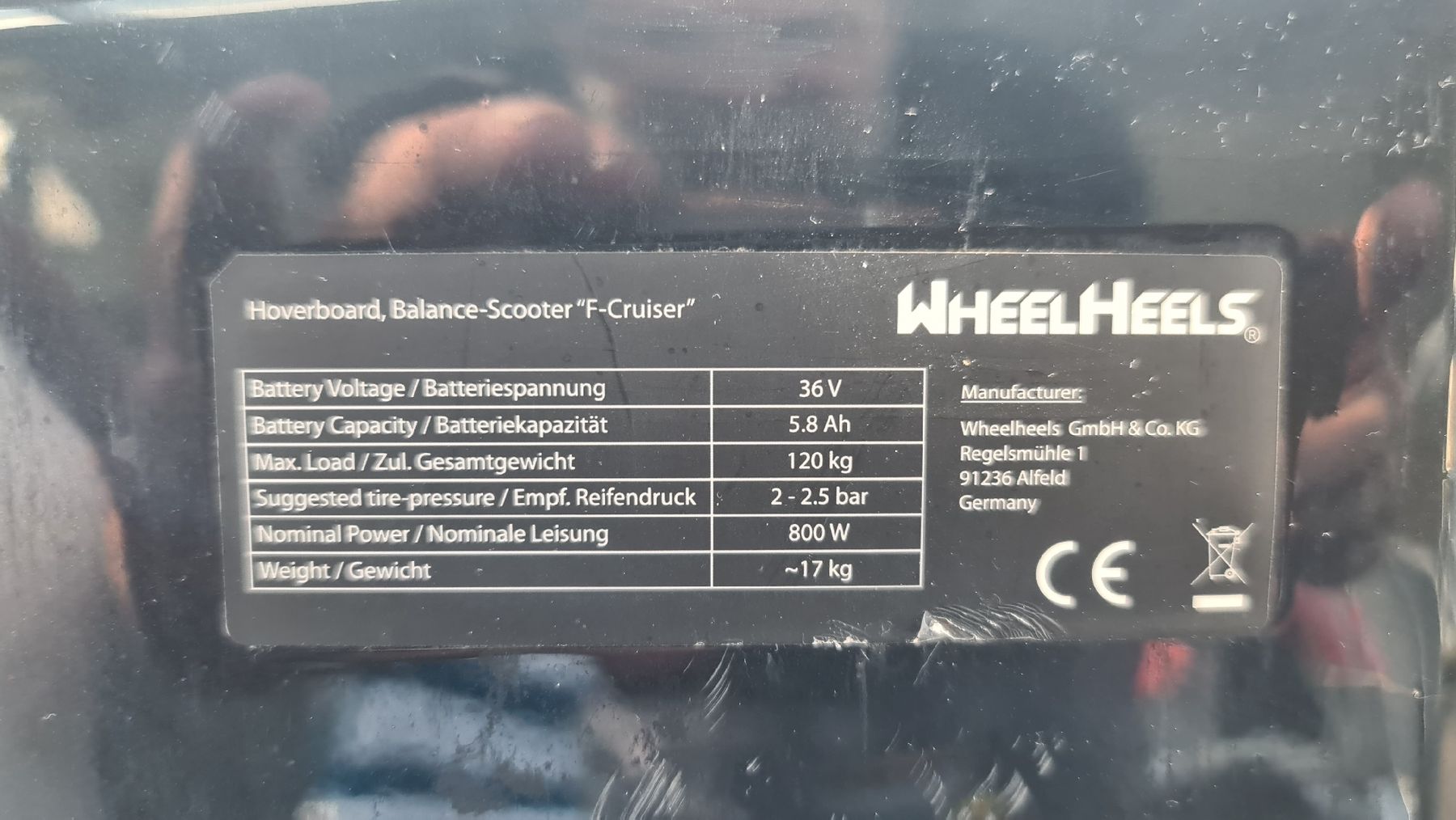 Hoverboards: Hoverboard Wheel Heels F-Cruiser – Gebraucht aus Fischenthal von cyberdyne 3