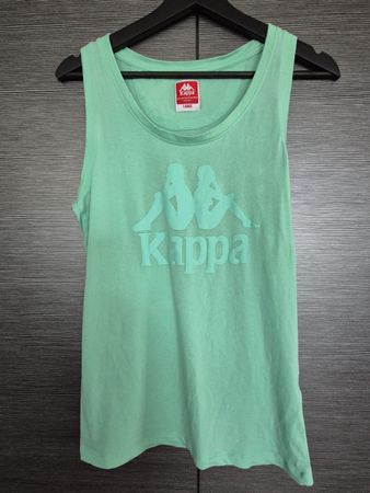 Mintgrünes Kappa Top, Gr. L, sportlich-leicht fuer Sommer!