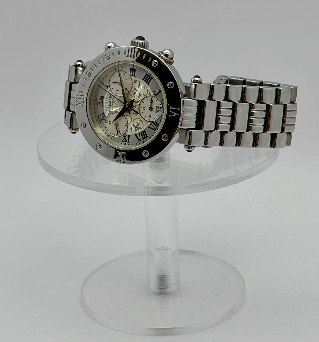 Balmain Orologi: BALMAIN SWISS CHRONOGRAPH/DATE – Usato da Rorschach venduto da ZeitWerk.10 1