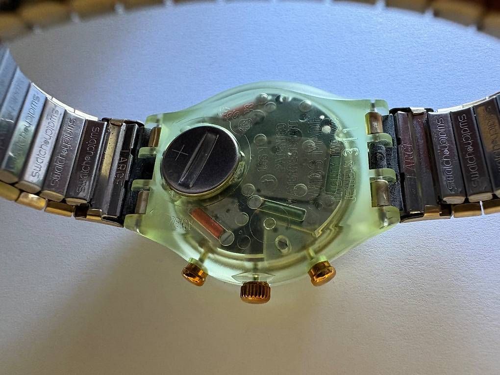 Swatch Smartwatch: Swatch Chrono Golden Globe – Usato da Bonstetten venduto da fuschina 1