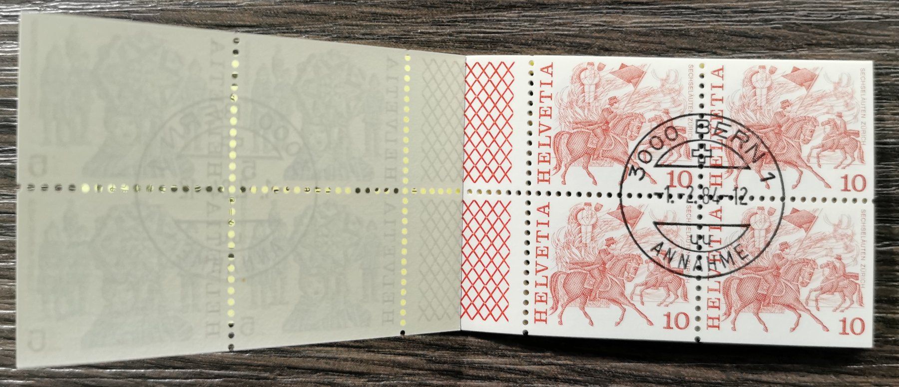 Tutti i francobolli: TR15 Bloc Timbre Suisse Oblitere 1984 – Usato da Cousset venduto da Patrick_Collections 2