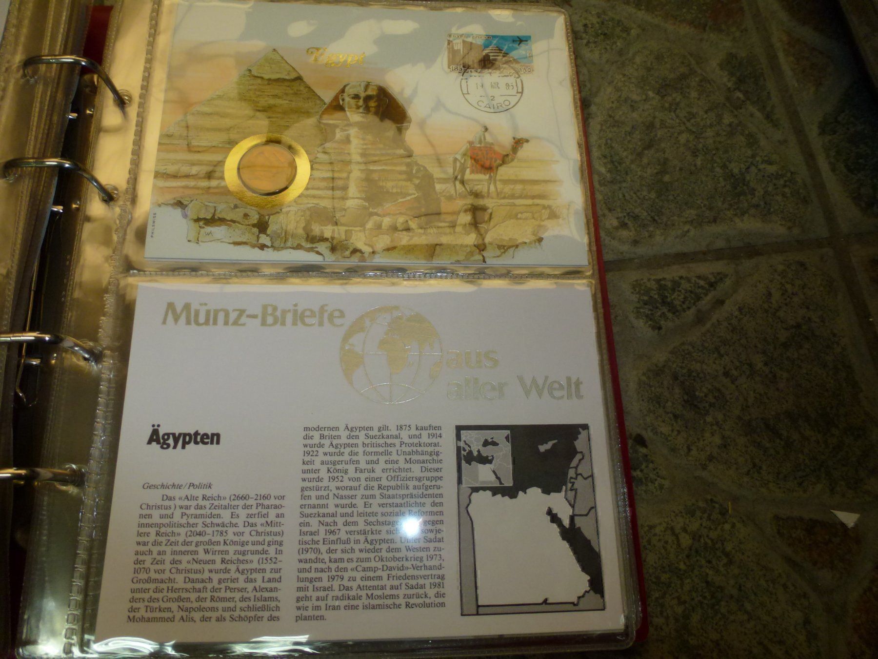 Tutti le monete: Münzbrief Ägypten – Usato da Olten venduto da Disc-Verkauf