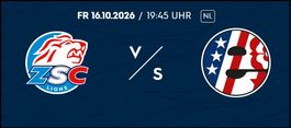 ZSC - SC Rapperswil-Jona Laker - Heim Stehplatz - Fr, 16.10.