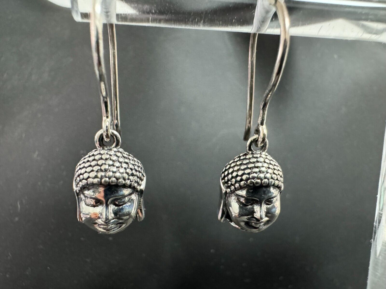 Orecchini pendenti & Orecchini a lobo: Schöne Buddha Ohrringe Silber 925 Ethno Boho Asien Touch – Nuovo (secondo la descrizione) da Basel venduto da ivoli 3