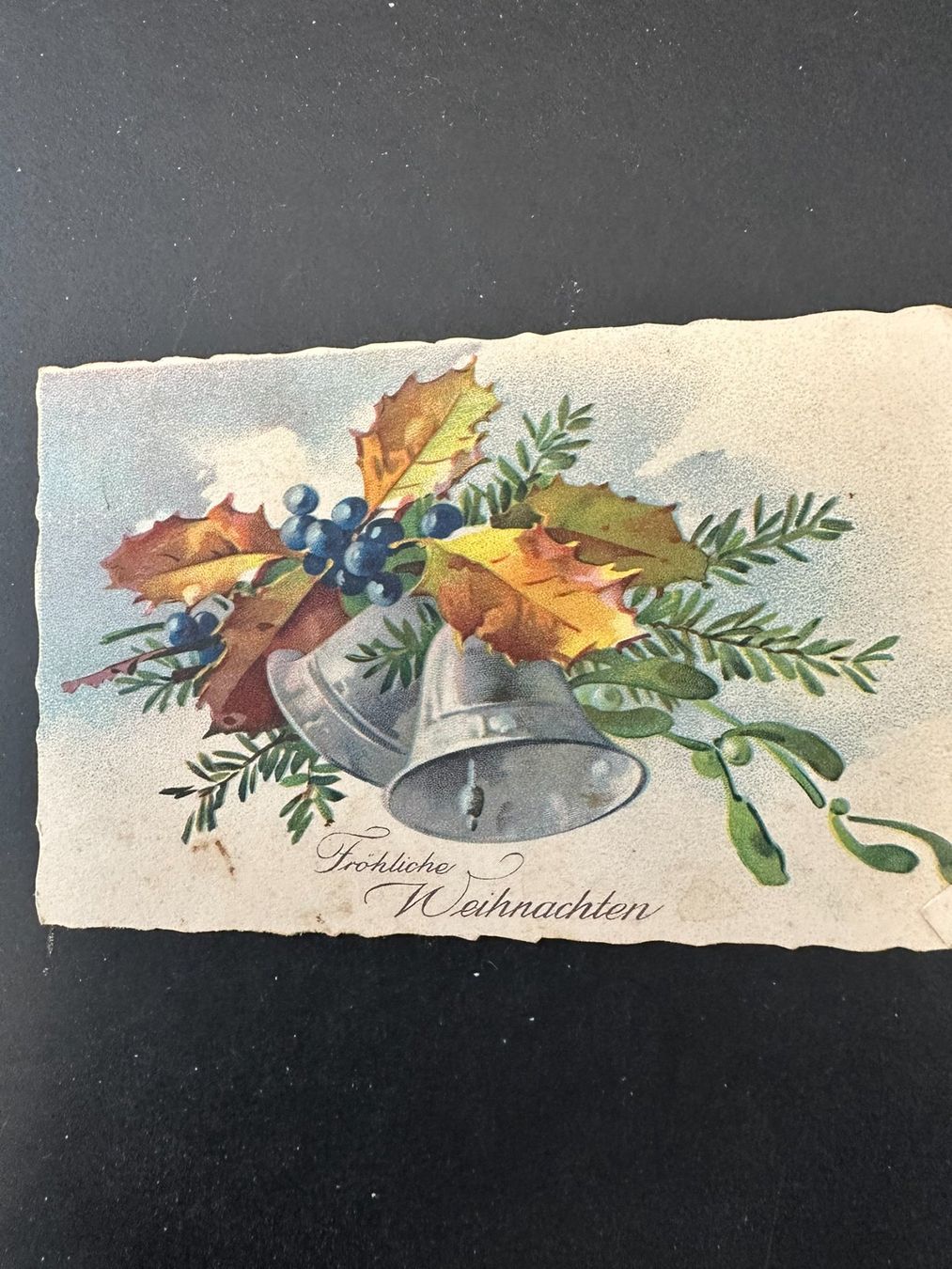 Karten: sechs verschiedene Weihnachtskarten 1900-1915 – Gebraucht aus Lyssach von Zsag 3