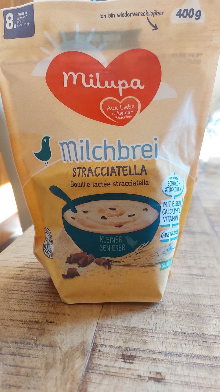 Lebensmittel & Spezialitäten: Milupa Milchbrei Stracciatella 400g NEU – Neu und originalverpackt aus Neftenbach von val_yhc5