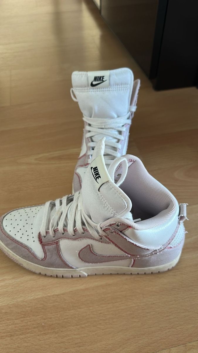 Nike Chaussures femmes: Nike Dunk High Pink Denim – Neuf (Voir description) à Ormalingen par bil_mlh2