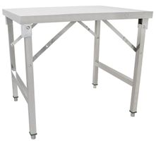 Beeketal Edelstahl Gastro Tisch BA90-70K