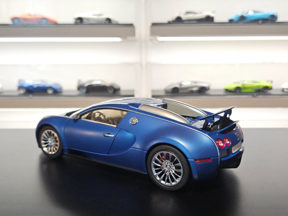Bugatti Veyron Bleu Centenaire 1:18 Autoart (Neu (gemäss